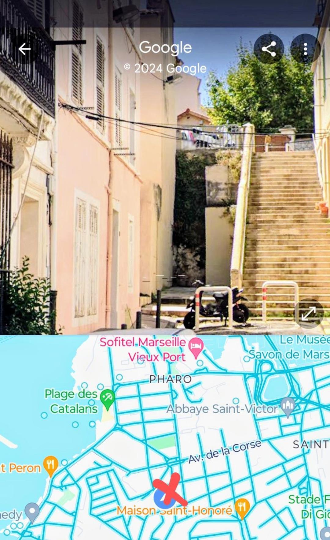 Studio Coin Nuit, Entre Plage Et Centre 马赛 外观 照片